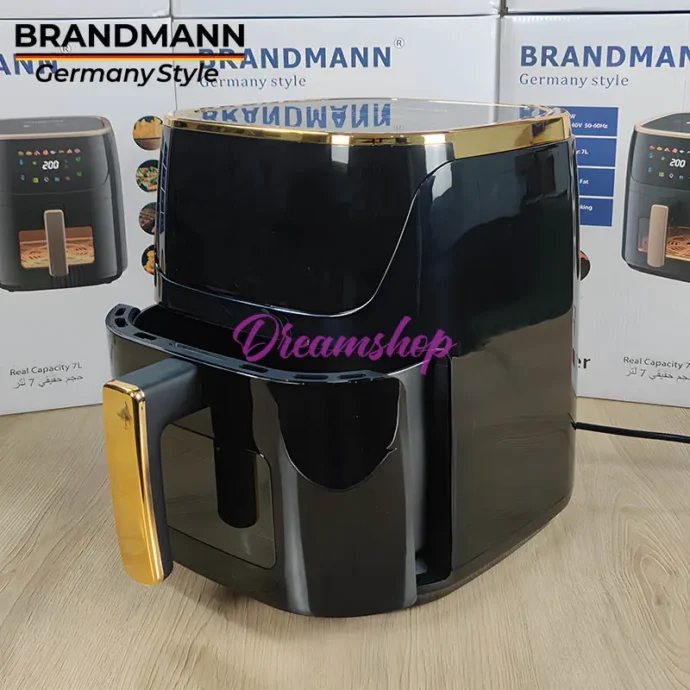 ⁦Friteuse sans Huile Brandmann 7L 1500W Avec Fenêtre De Visualisation En Verre⁩ - الصورة ⁦2⁩