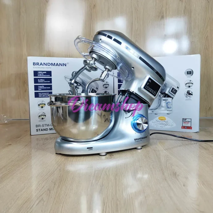 ⁦Brandmann Style Germany Robot Pétrin Multifonction 6.2L double crochet 1900W⁩ - الصورة ⁦2⁩