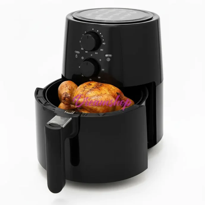 ⁦Friteuse sans huile, airfryer cuve amovible 1500W 5.5L LUXELL LXFC-5130⁩ - الصورة ⁦8⁩