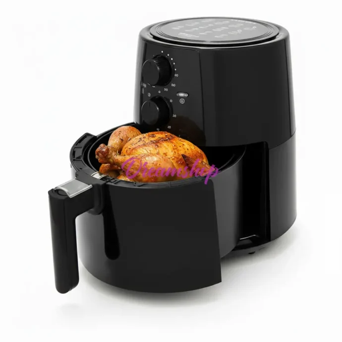 ⁦Friteuse sans huile, airfryer cuve amovible 1500W 5.5L LUXELL LXFC-5130⁩ - الصورة ⁦7⁩