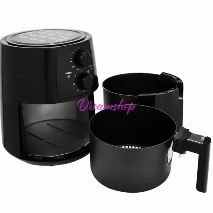 ⁦Friteuse sans huile, airfryer cuve amovible 1500W 5.5L LUXELL LXFC-5130⁩ - الصورة ⁦5⁩