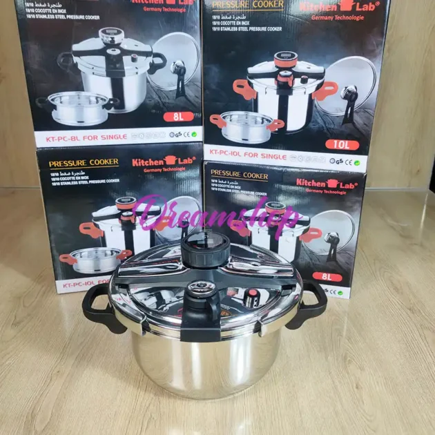 Cocotte Minute CLIPSO KitchenLab Technologie Germany 10/8/6 Litres 5 Pièces