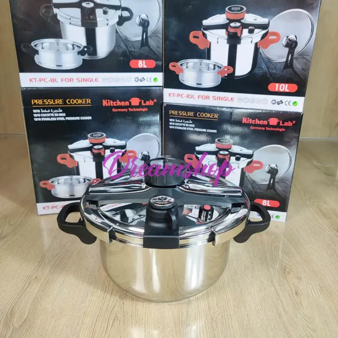 ⁦Cocotte Minute CLIPSO KitchenLab Technologie Germany 10/8/6 Litres 5 Pièces⁩ - الصورة ⁦8⁩