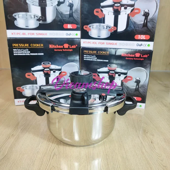 ⁦Cocotte Minute CLIPSO KitchenLab Technologie Germany 10/8/6 Litres 5 Pièces⁩ - الصورة ⁦7⁩