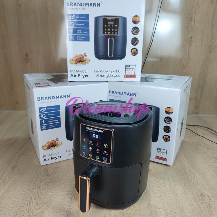 ⁦Brandmann style Germany Friteuse à air chaud 4.5L avec écran LED 1300 W⁩ - الصورة ⁦2⁩