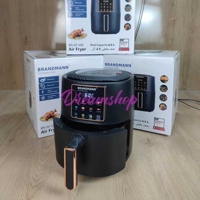 ⁦Brandmann style Germany Friteuse à air chaud 4.5L avec écran LED 1300 W⁩ - الصورة ⁦3⁩