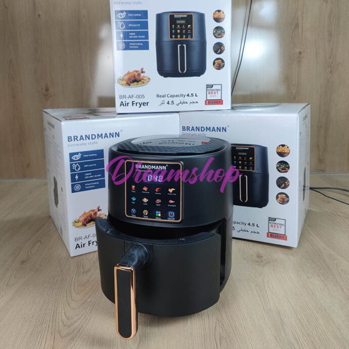 ⁦Brandmann style Germany Friteuse à air chaud 4.5L avec écran LED 1300 W⁩ - الصورة ⁦4⁩