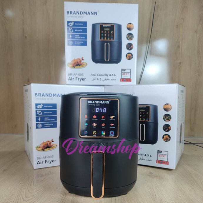 ⁦Brandmann style Germany Friteuse à air chaud 4.5L avec écran LED 1300 W⁩ - الصورة ⁦5⁩
