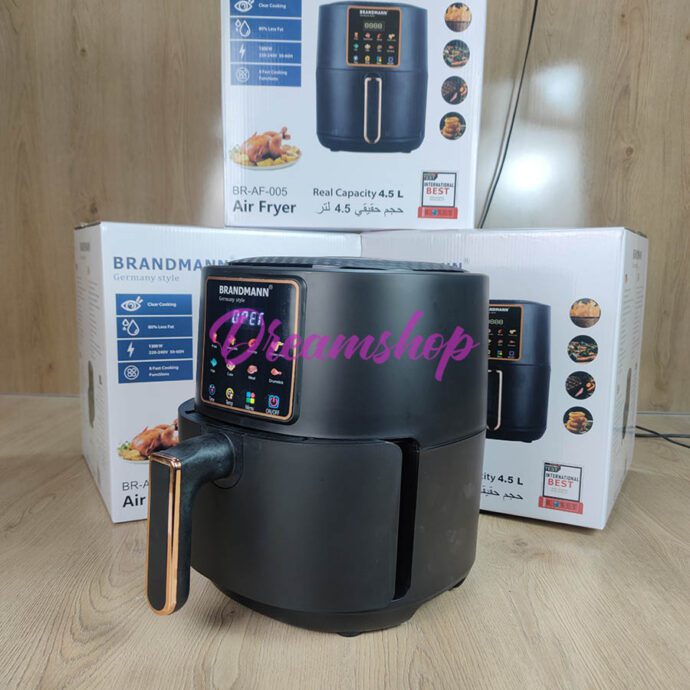 ⁦Brandmann style Germany Friteuse à air chaud 4.5L avec écran LED 1300 W⁩ - الصورة ⁦6⁩
