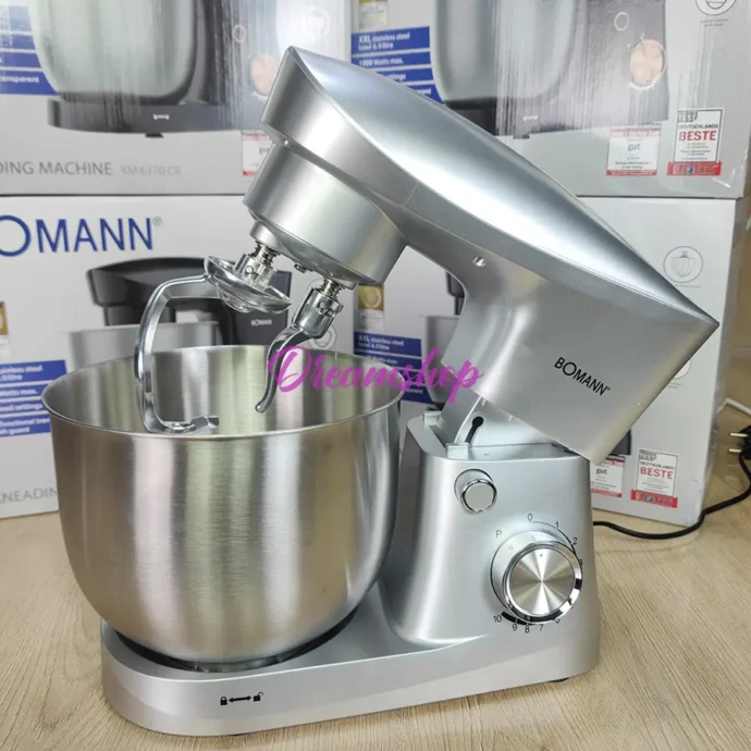 ⁦Bomann Germany Robot Pétrin Multifonction 6L Double Crochet 1500W⁩ - الصورة ⁦4⁩