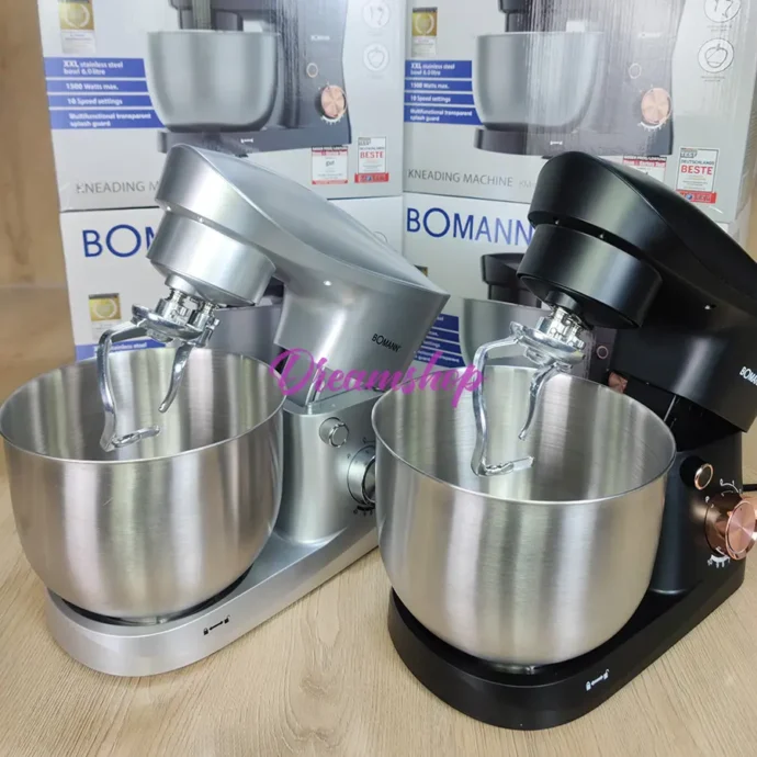 ⁦Bomann Germany Robot Pétrin Multifonction 6L Double Crochet 1500W⁩ - الصورة ⁦2⁩