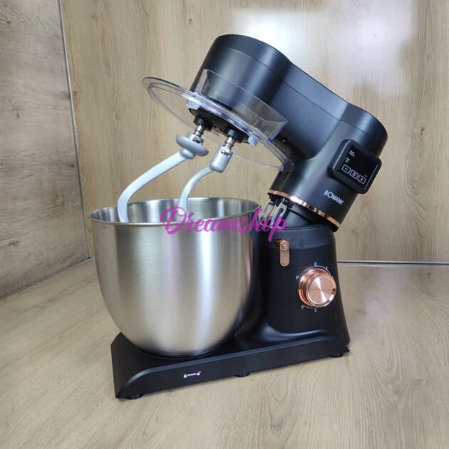 Bomann Germany Robot Pétrin Multifonction 10L Double Crochet 2000W