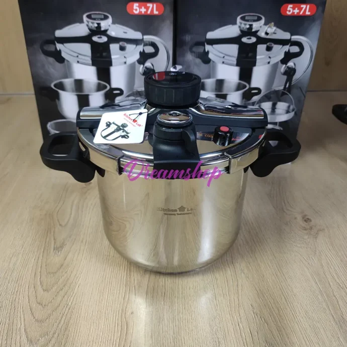 Cocotte Minute CLIPSO KitchenLab Technologie Germany 18/10 7+5 Litre 11 piece