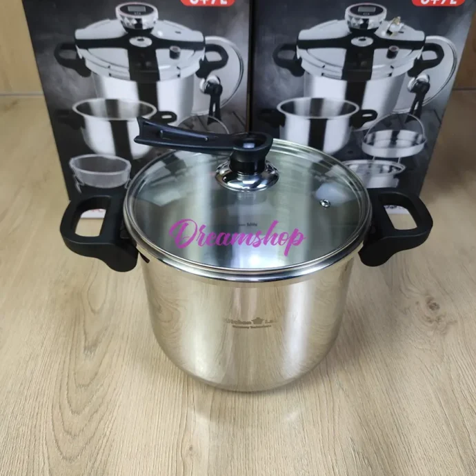 ⁦Cocotte Minute CLIPSO KitchenLab Technologie Germany 18/10 7+5 Litre 11 piece⁩ - الصورة ⁦2⁩