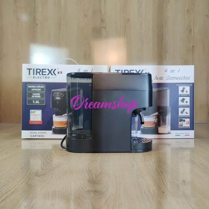 ⁦Machine à Café Expresso TIREXX 20 Bar – 4 En 1⁩ - الصورة ⁦7⁩