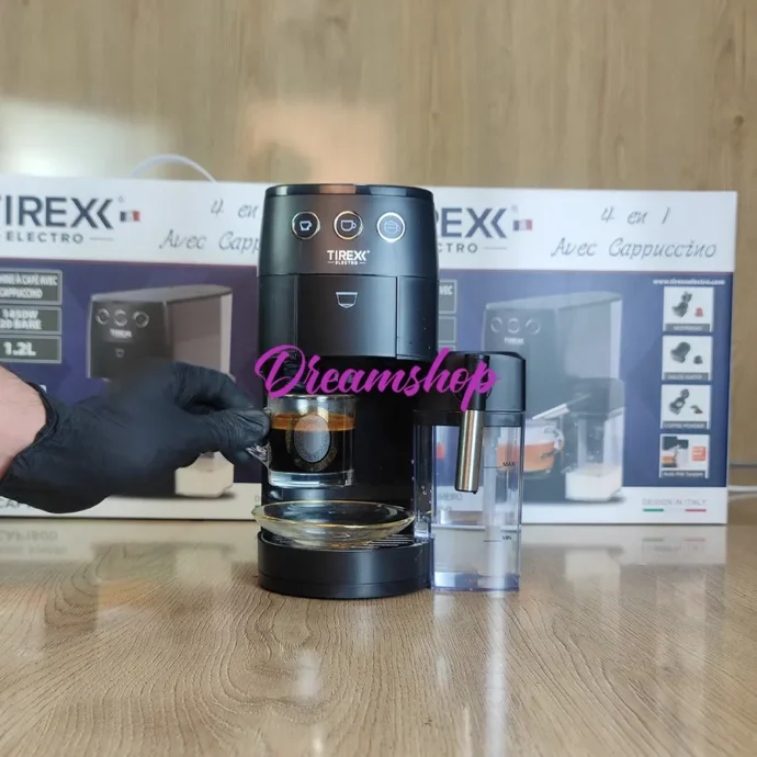 ⁦Machine à Café Expresso TIREXX 20 Bar – 4 En 1⁩ - الصورة ⁦5⁩