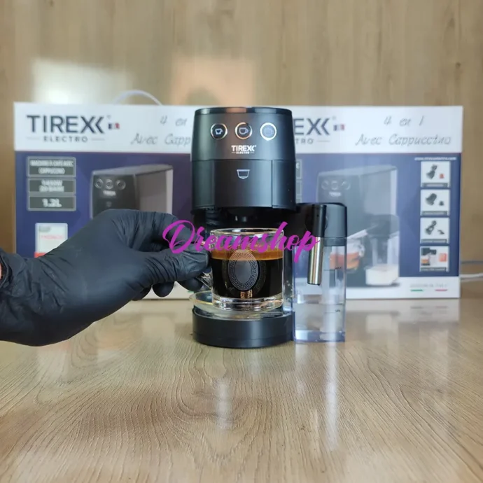 ⁦Machine à Café Expresso TIREXX 20 Bar – 4 En 1⁩ - الصورة ⁦3⁩