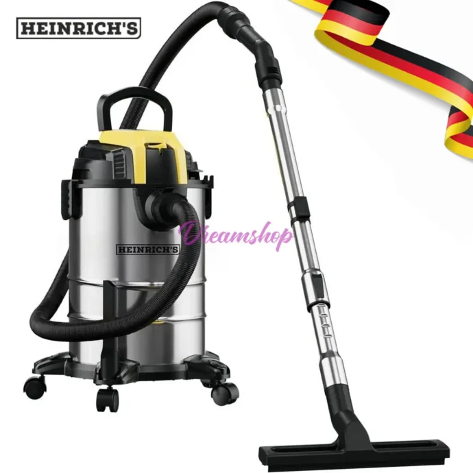 ⁦L’aspirateur Heinrich's Germany Eau et Poussière Avec la fonctionne de Souffleur 2000 w et 20L⁩ - الصورة ⁦2⁩