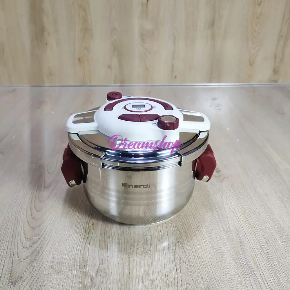 Nardi Cocotte 8 Pièces - inox 18/10 - 5+7 Litres CLIPSO + JOINT - الصورة 7