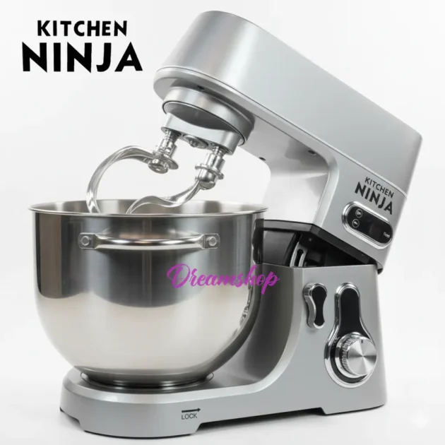 kitchen ninja Robot Pétrin Multifonction 8L Double Crochet 2000W