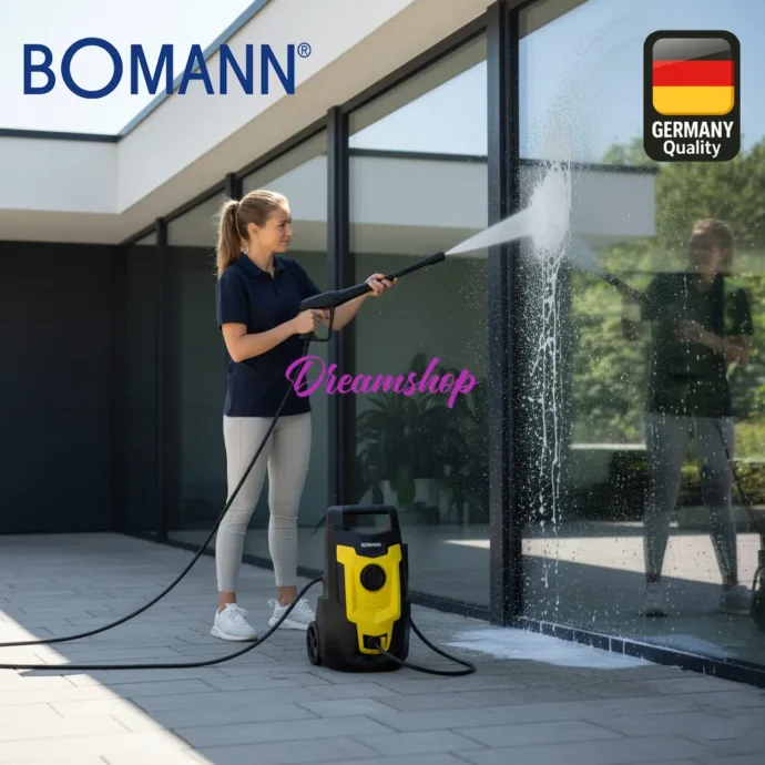 ⁦Bomann Nettoyeur à haute pression 1400w 120 bar⁩ - الصورة ⁦2⁩