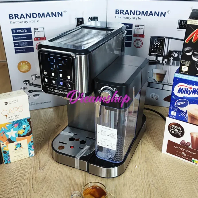 ⁦Machine à Café Expresso Brandmann 20 Bar - 6 En 1⁩ - الصورة ⁦6⁩